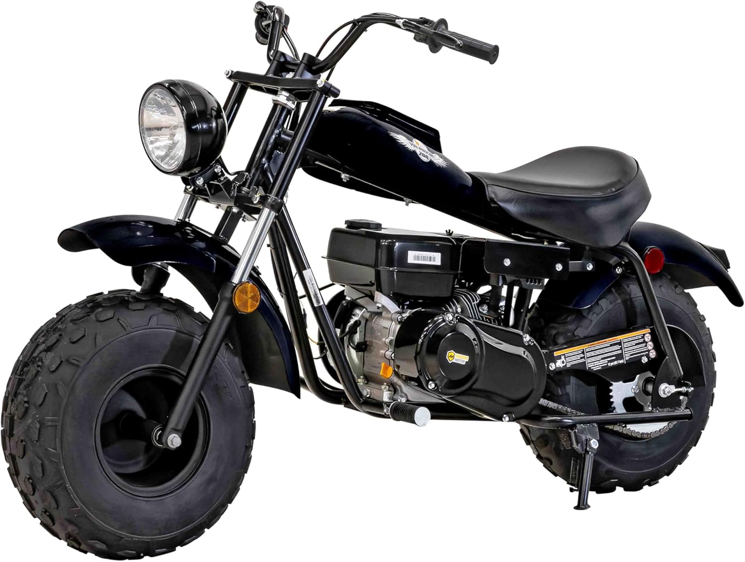 Black mini bike